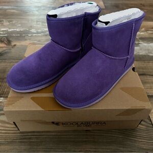 Ugg Koolaburra Mini Suede Boots, Size 5 - NEW IN BOX
